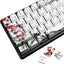 Juego 68 teclas teclado mecánico RK68 GK68 PBT ANSI