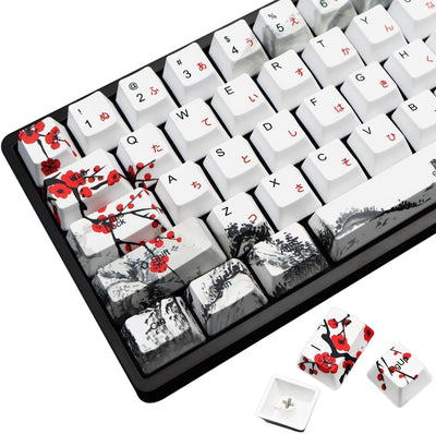 Juego 68 teclas teclado mecánico RK68 GK68 PBT ANSI