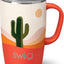 Taza viaje acero inox triple aislamiento 18oz con asa y tapa
