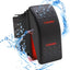 Interruptor basculante impermeable 12V 24V 7 pines vehículos