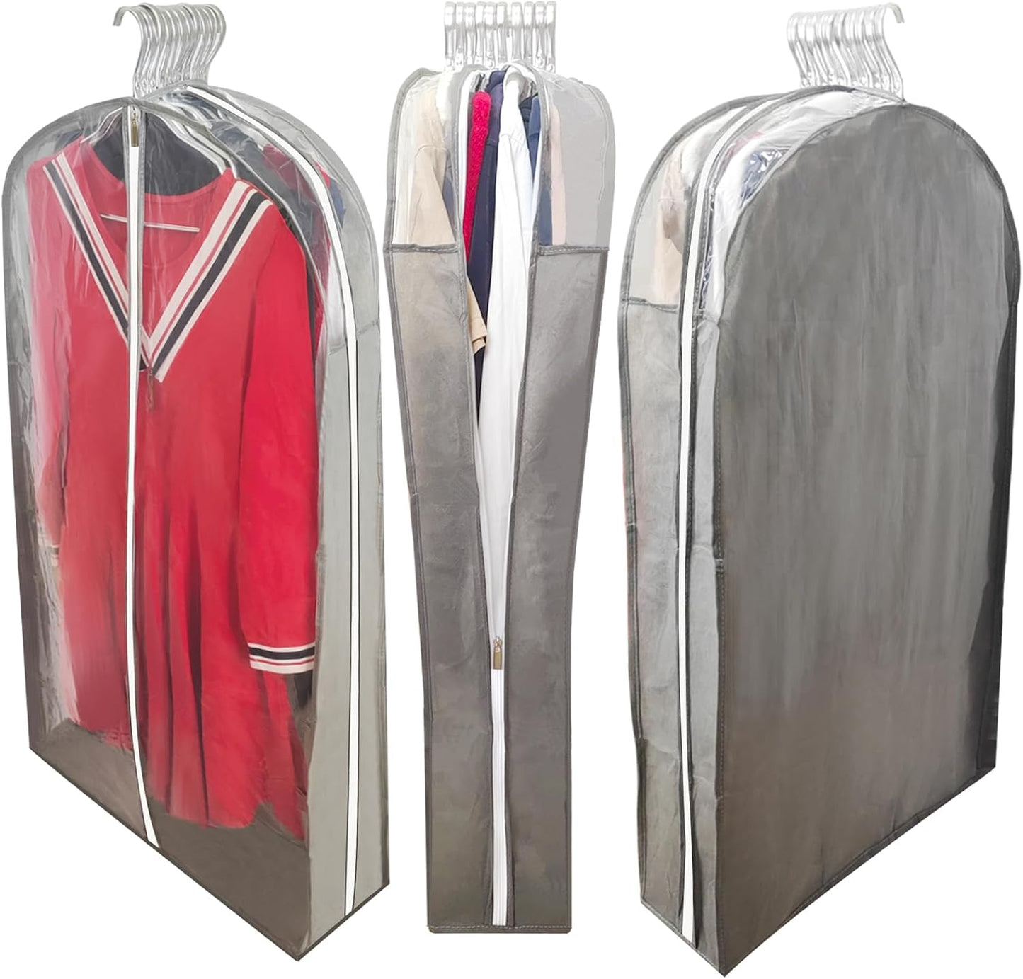 Bolsas vestir vestidos largos 50" transparentes refuerzo