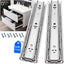 Rodamiento bolas acero inox 100lb rieles deslizantes