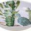 Cuenco cerámica cactus verde 13x3pulg acuarela