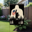 Bandera patriótica Sasquatch 12x18" doble cara exterior