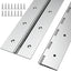 2 Bisagras Piano Acero Inox 30x3pulg 0.060pulg