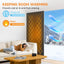 Cortina puerta magnética aislamiento 36x80pulg algodón