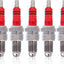 5 Bujías 3 Electrodos para Generador Tractor GX120-340