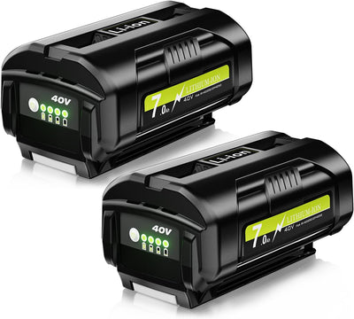 2 Baterías Ryobi 40V Litio 7.0 Ah OP4050A