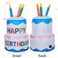 Decoración inflable pastel cumpleaños 4ft