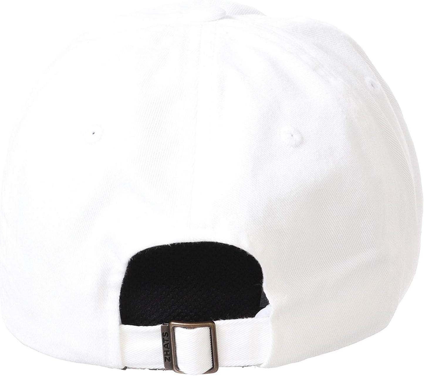 Sombrero beca ajustable mujer color blanco