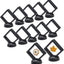 Estuche flotante 3D para monedas medallones 2.75x2.75" 12uds