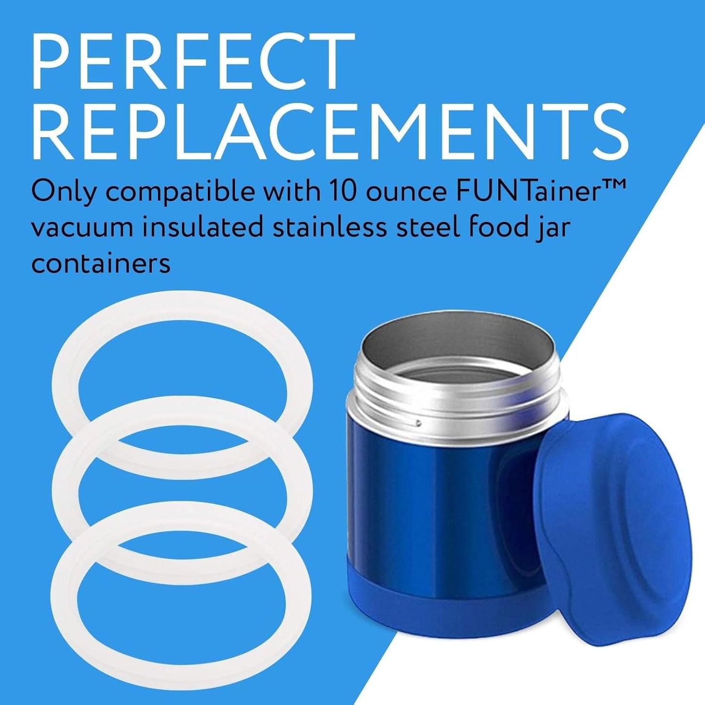 Kit junta silicona para frasco Thermos 10oz vacío