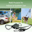 Cuerda campamento ajustable 1/8" con polea y colgador