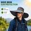 Sombrero ala ancha 6" protección solar unisex