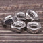 Tuercas hex 5/16-18 unc acero inox 25uds