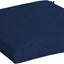 Cojín asiento 21x21pulg resistente lluvia azul zafiro