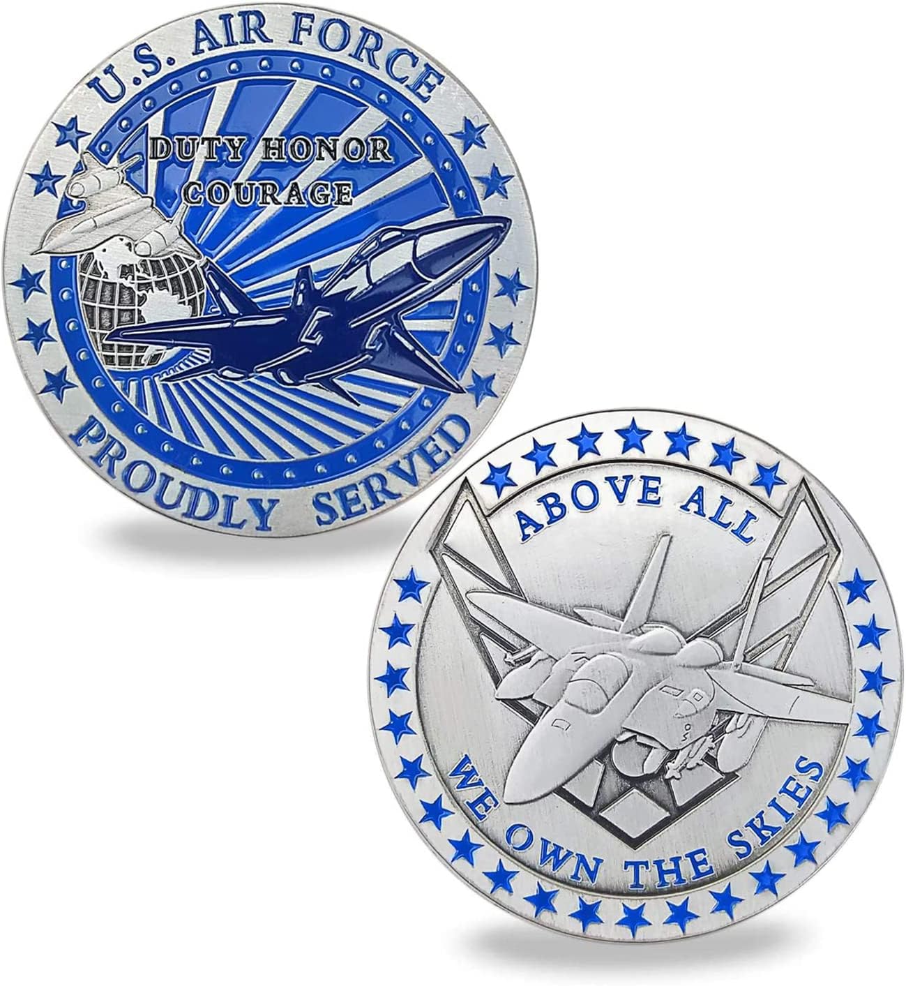 Moneda desafío Fuerza Aérea EE.UU. oración