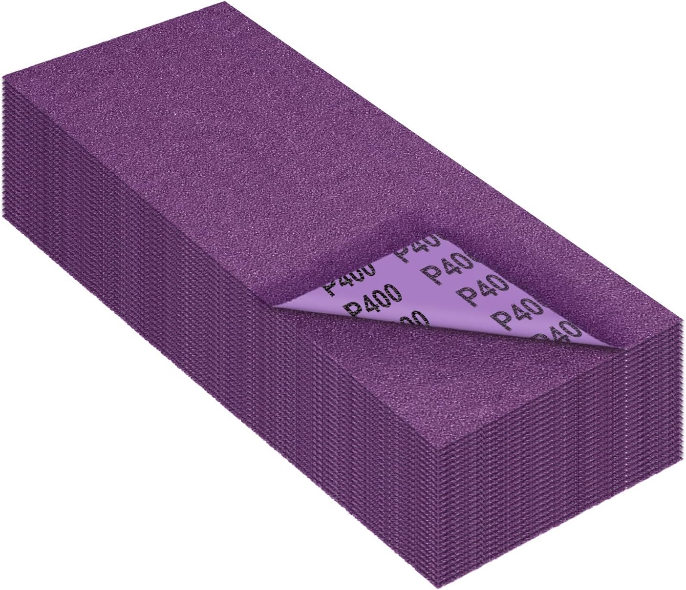 Papel lija grano 400 para madera metal y automotriz 9x3.6