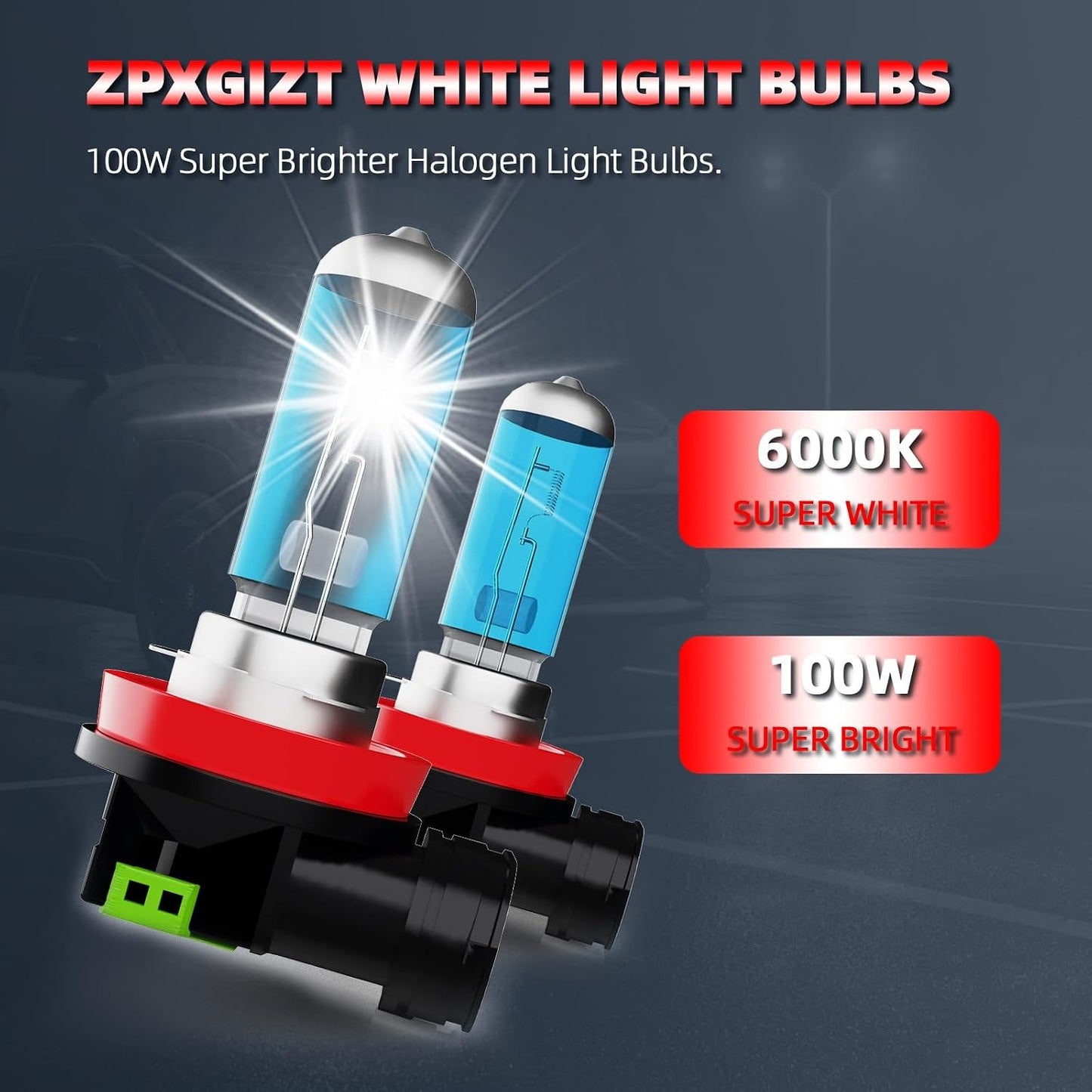 Bombillas antiniebla H11 blancas 6000K para Honda Pilot