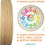 Reloj pared silencioso 10pulg números color esfera analógica