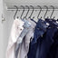 18 Ganchos en S de 4.5" Antiderrap para Closet