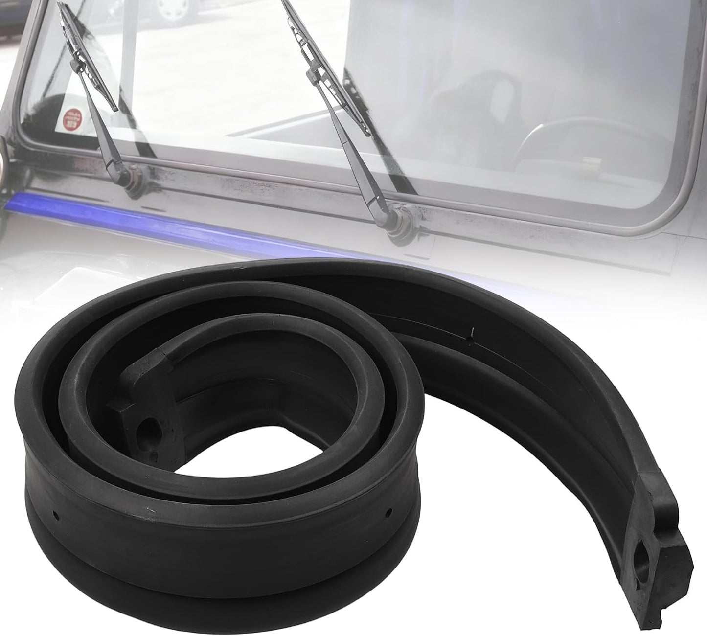 Sello capó parabrisas goma comp Jeep Wrangler YJ 88-95