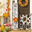 Bandera jardín fútbol 12x18pulg doble cara decoración otoño