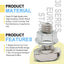 Kit 12 Tuercas Deslizantes T M6x16 para Perfil Aluminio