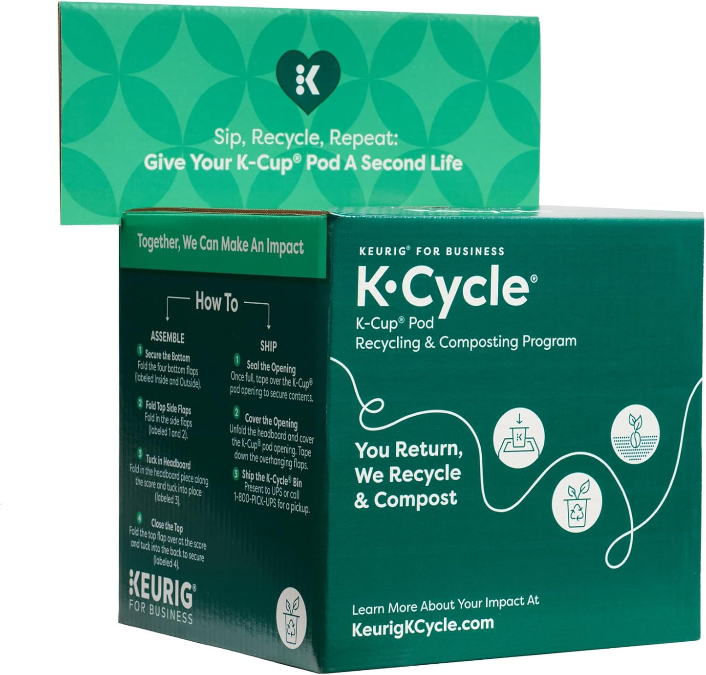 set 5 Recipientes Pequeños para Keurig K-Cycle