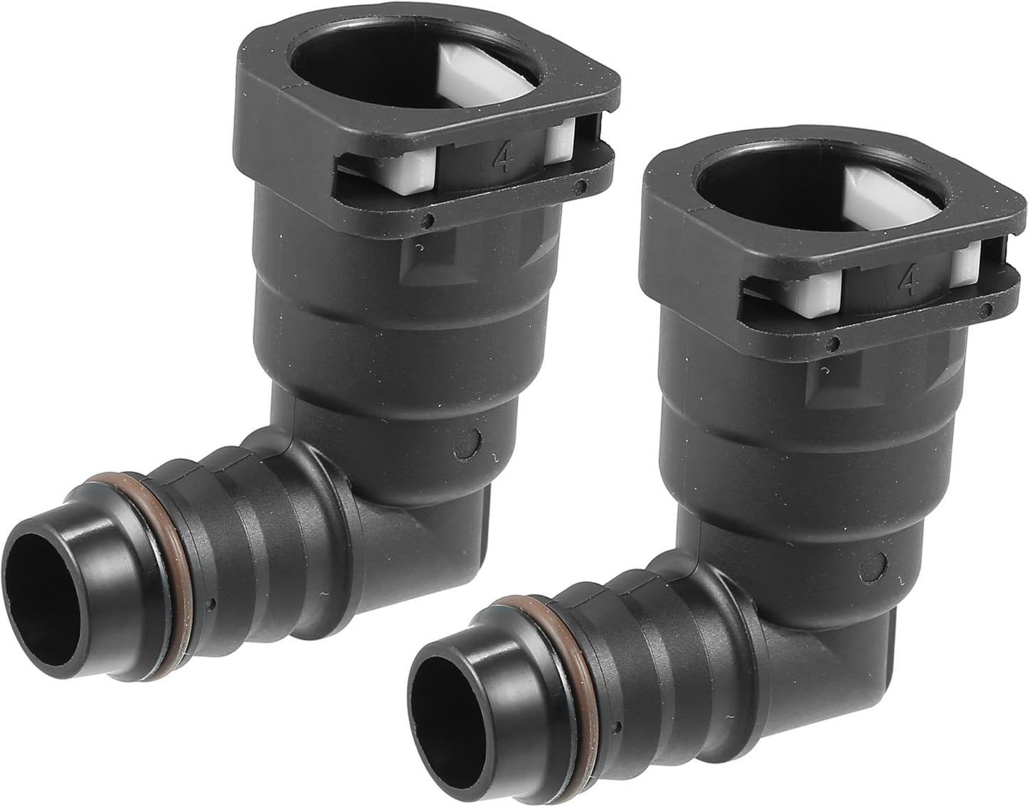 Conector adaptador manguera 90grados 5/8 a 9/16 2uds