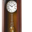 Reloj de pared de madera con péndulo 27x11pulg silencioso