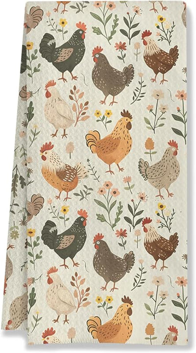Toallas cocina con decoración de gallo 40x61cm