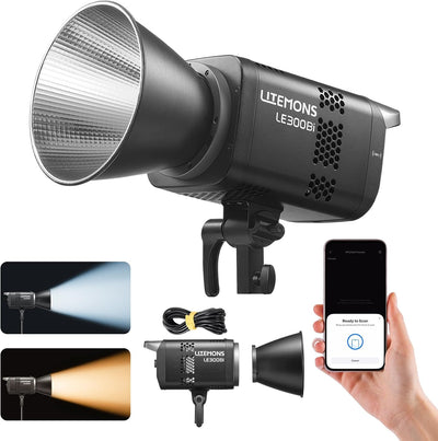 Luz LED bicolor estudio transmisión 2800K-6500K