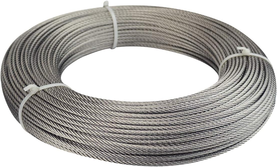 Sistema barandilla cable acero inox 300ft 1/8pulg