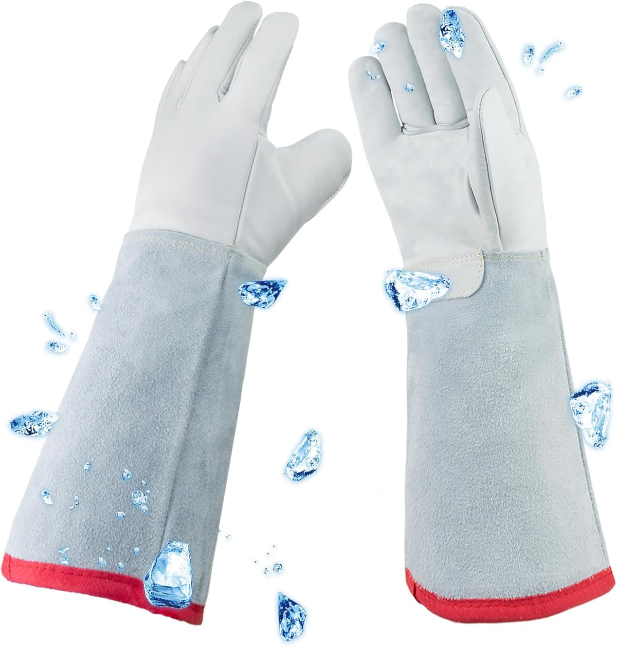 Guantes criogénicos para nitrógeno líquido