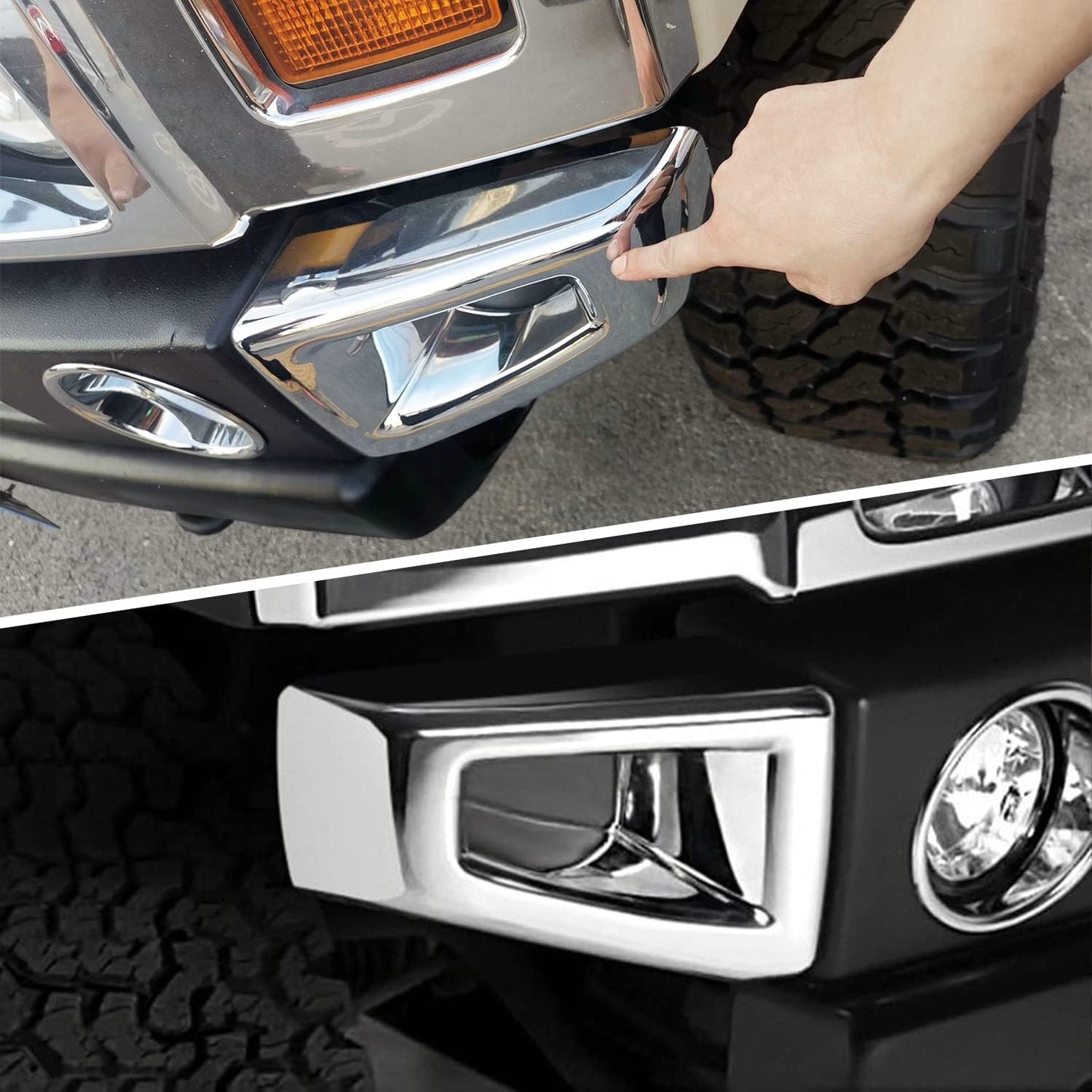 Cubiertas esquina parachoque Hummer H2 03-09