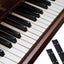 Bisagra piano acero inox 36pulg x1.2pulg negra gabinetes