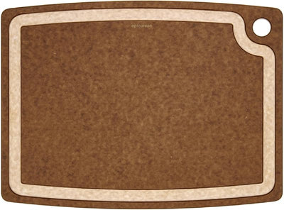 Tabla cortar 17.5x13pulg Gourmet Series nuez moscada