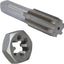 Kit grifo enchufe HSS y troquel hexagonal carbono POUT