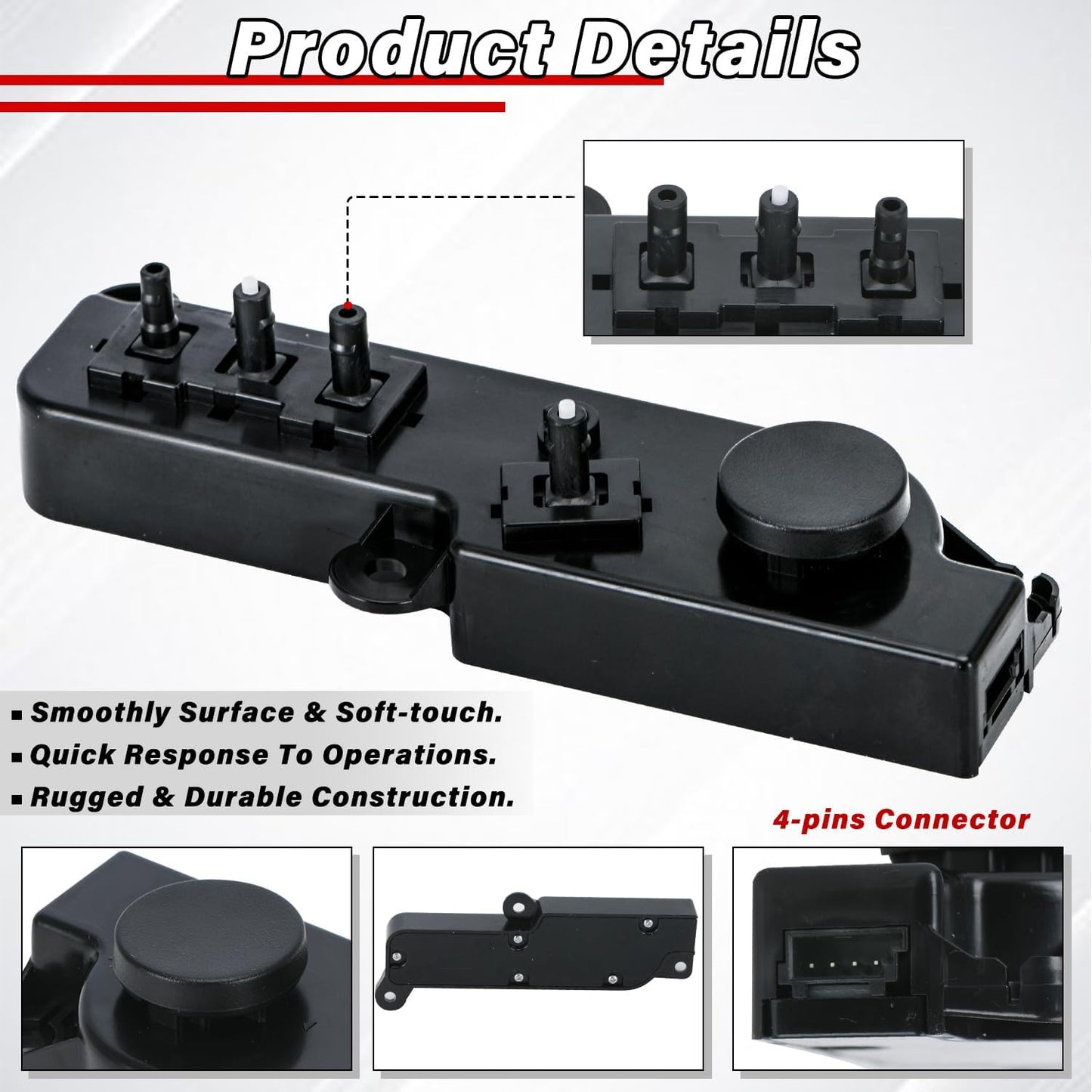 Control interruptor asiento delantero derecho Tesla Model 3/Y