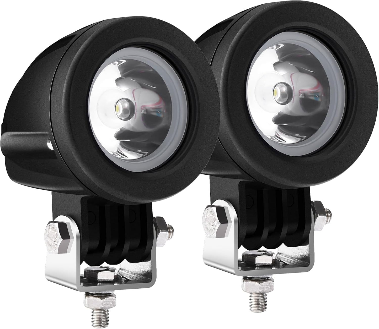 2 Pzas Luces LED Antiniebla 10W 2" Motocicleta Bicicleta