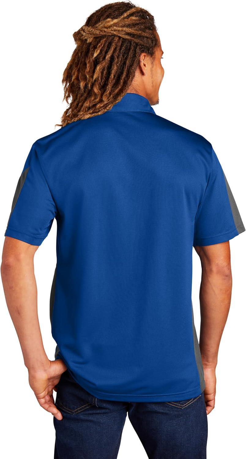 Polo Unisex Colorblock Manga Corta para Hombre y Mujer
