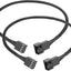 Cable extensión ventilador PC 12pulg color negro
