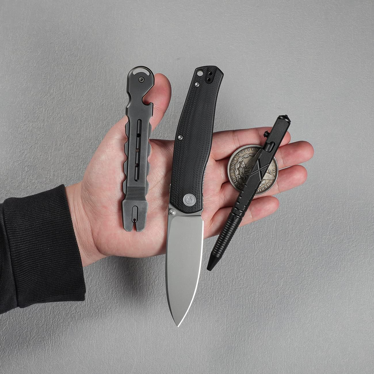 Cuchillo plegable Sokoke Ray Laconico acero 14C28N G10