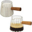 2 Tazas Espresso 6oz con Jarra Espumar Leche