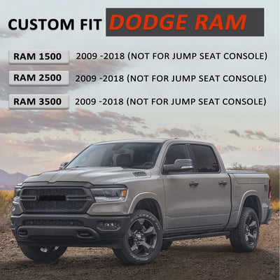 Funda cojín consola central Dodge RAM resistente rayones