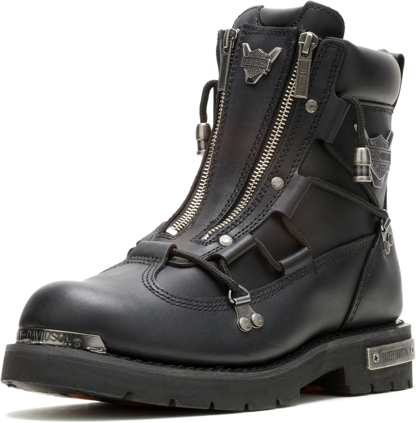 Botas de Luz para Freno para Hombre de Cuero Resistente