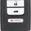 Llavero repuesto comp Honda Accord 13-15 Civic 14-15