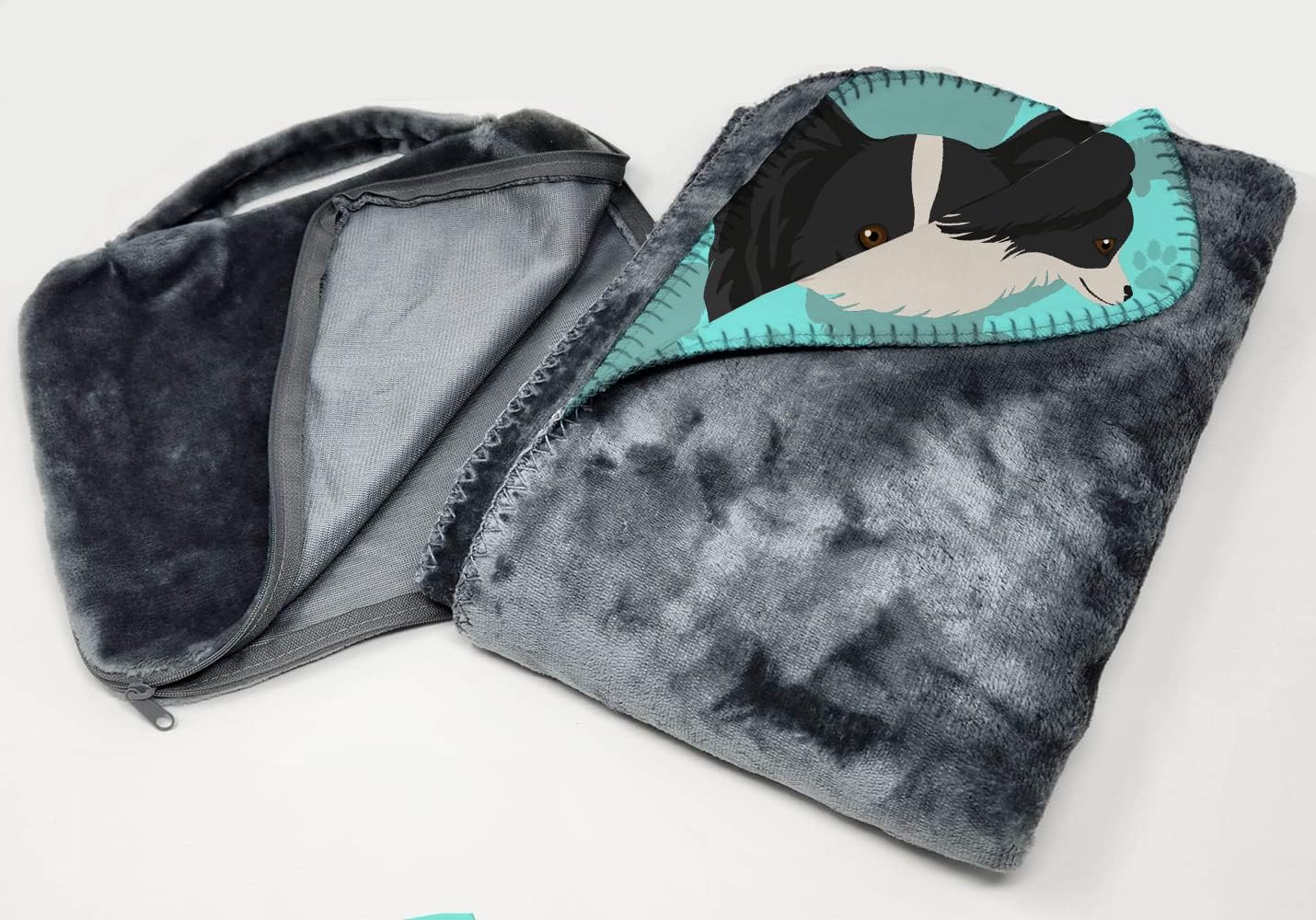 Manta viaje suave con bolsa avión para camping y playa