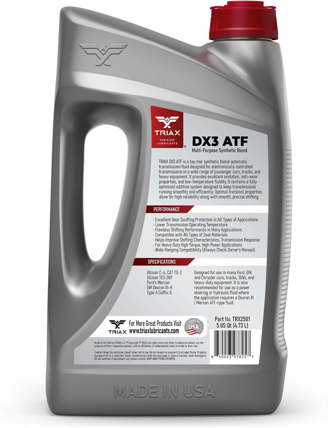 Líquido transmisión automática comp GM Dexron III 5qt